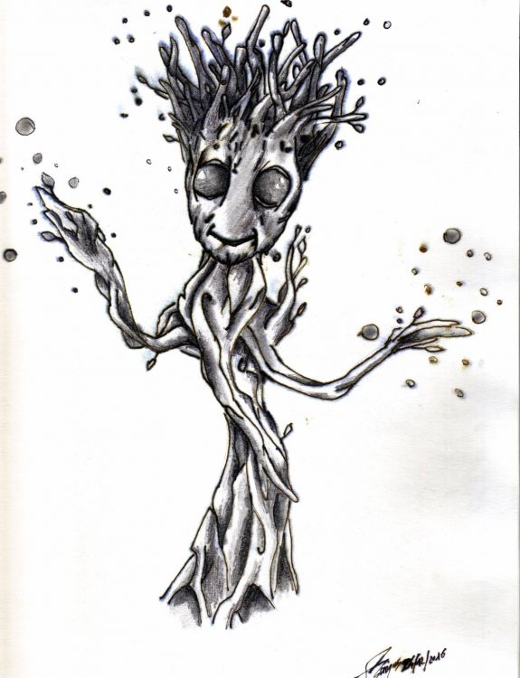 Wallpapers Art - Pencil Movies - TV Soaps groot 