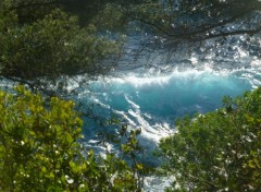  Nature une vague est tombée sur la tête