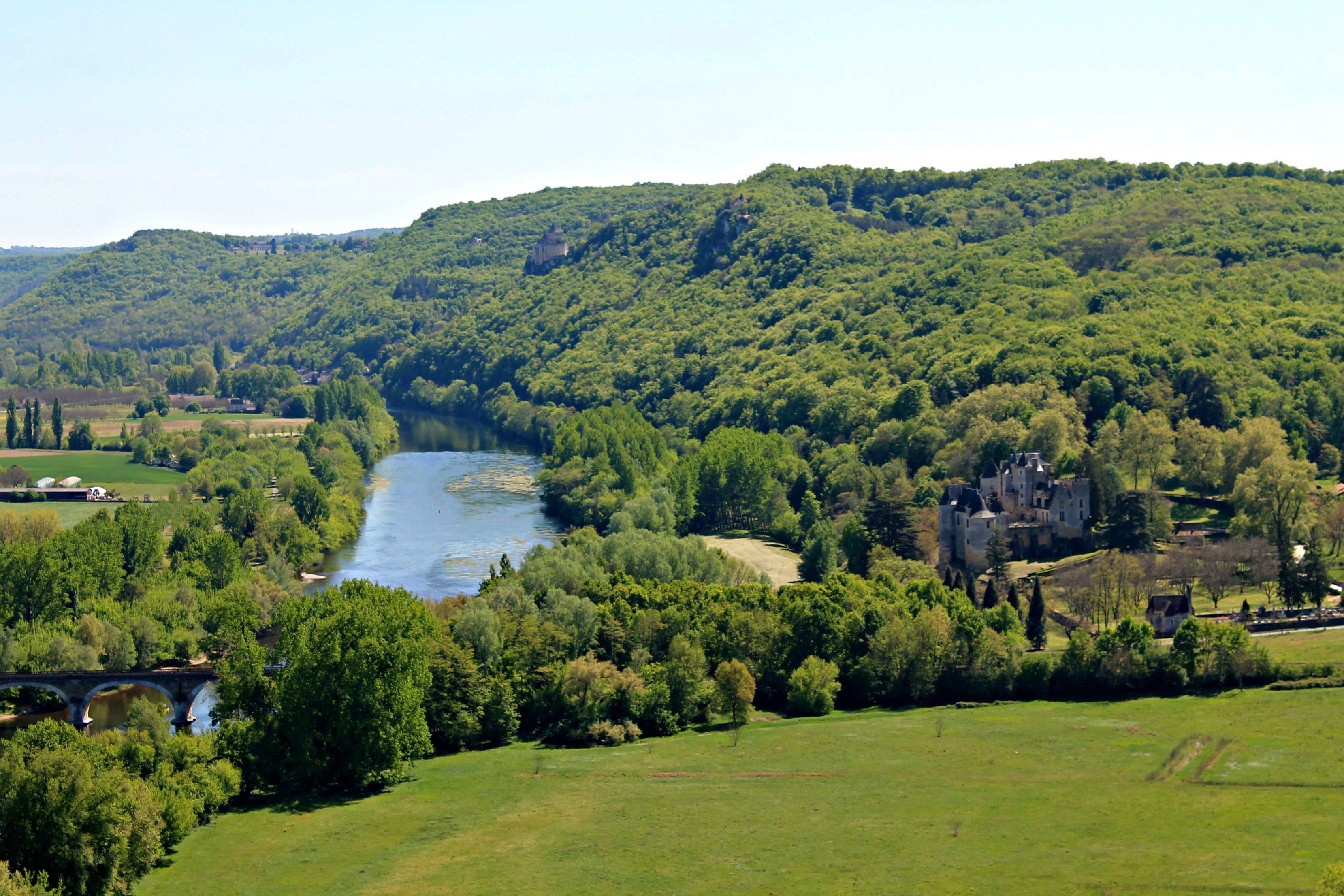 Fonds d'cran Nature Paysages rivière dordogne