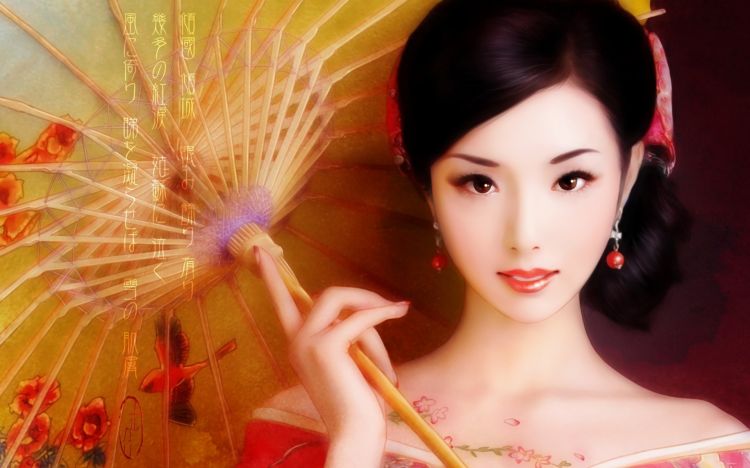 Wallpapers Digital Art Women - Femininity Wallpaper N447882