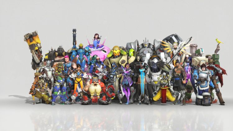 Wallpapers Video Games Overwatch Overwatch écrant d'accueil du premier anniversaire