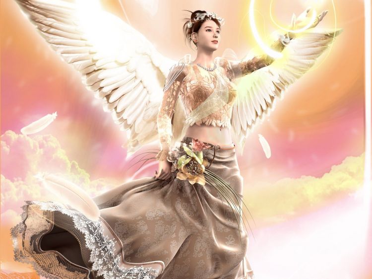 Wallpapers Fantasy and Science Fiction Angels Wallpaper N448777