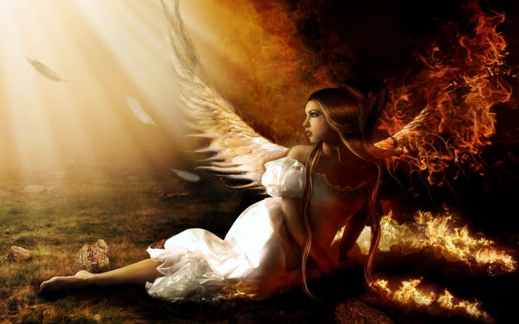 Wallpapers Fantasy and Science Fiction Angels Wallpaper N447895