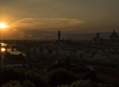  Trips : Europ Coucher de soleil sur FLorence