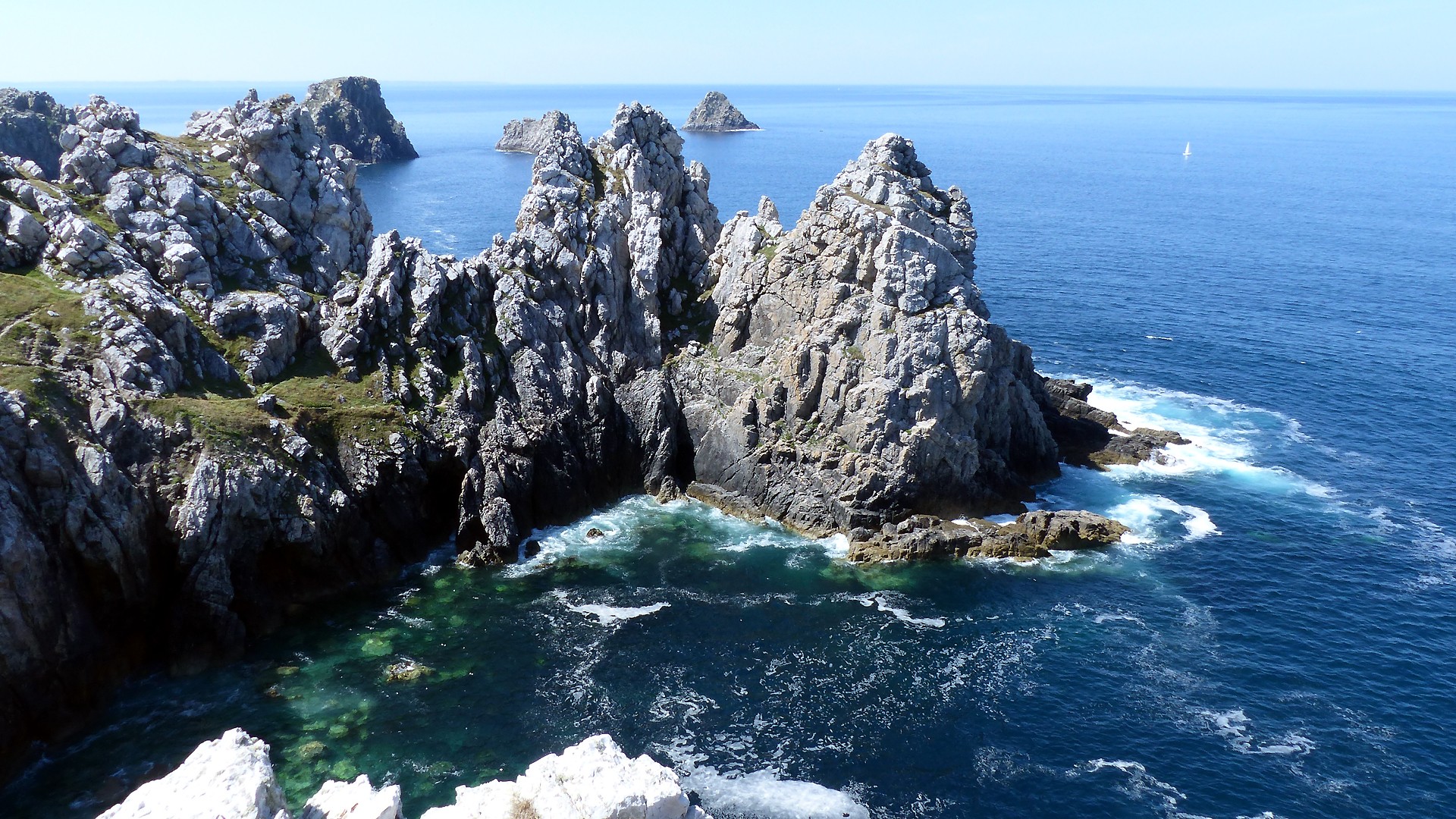 Wallpapers Trips : Europ France > Bretagne La pointe de Pen-Hir (Finistère sud)