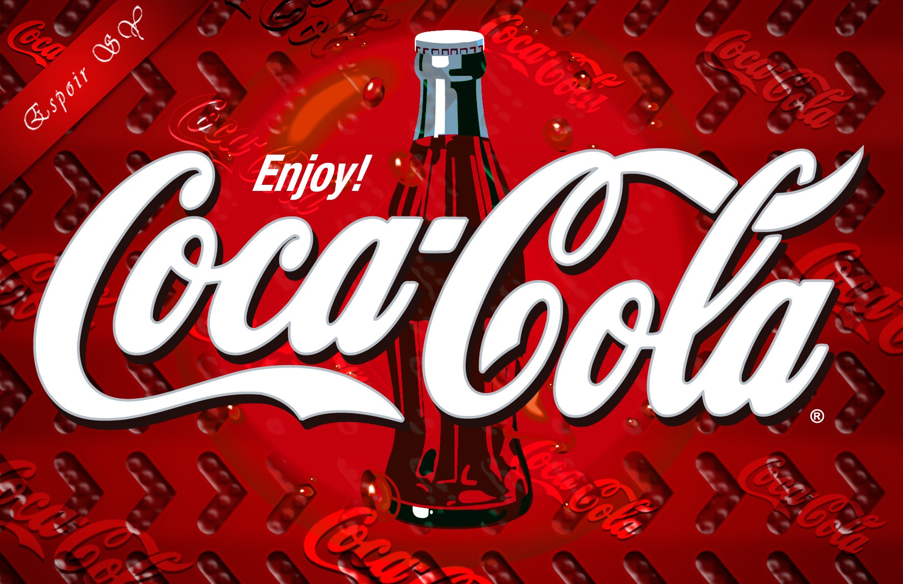 Wallpapers Brands - Advertising Coca-Cola Coca-Cola Enjoy!