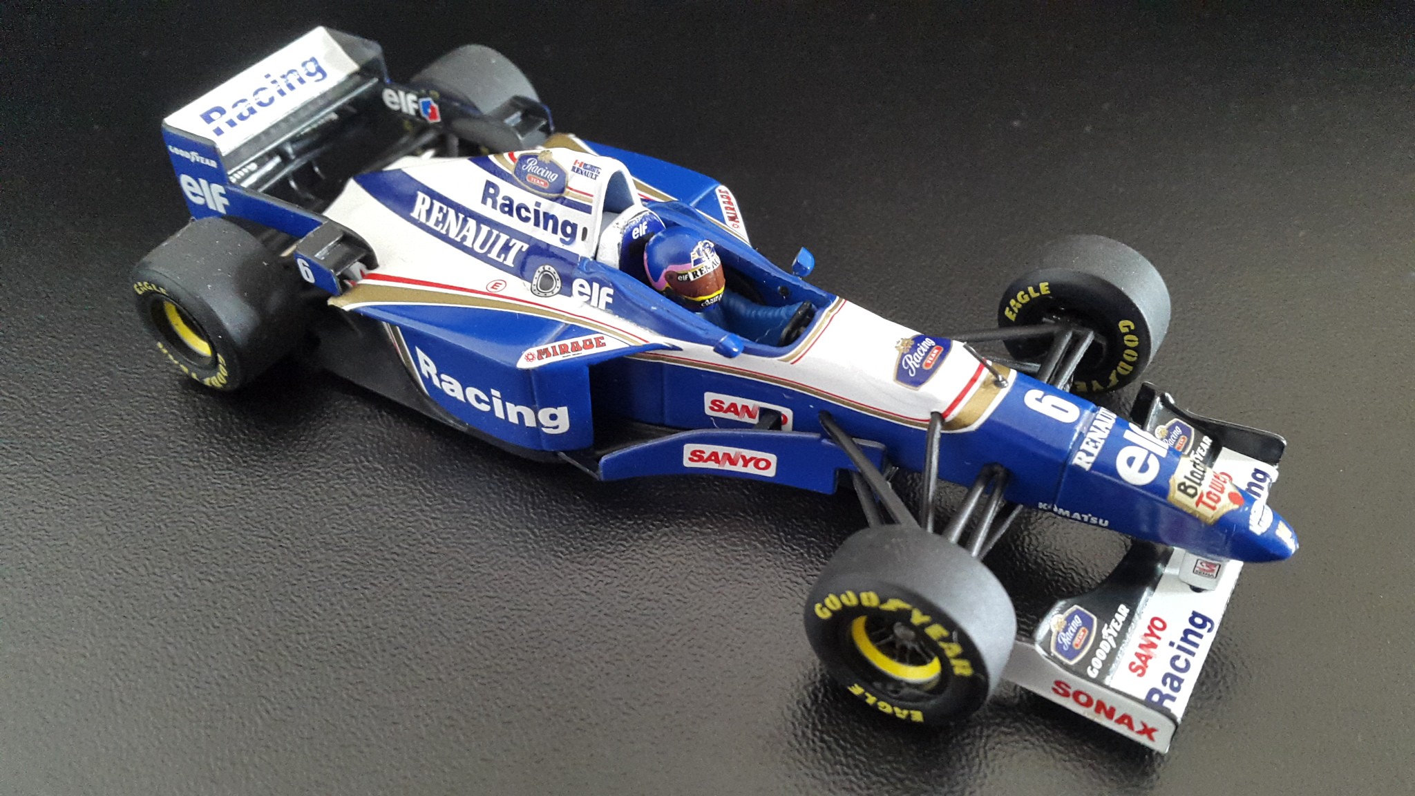 Wallpapers Cars Cars - Toys Williams - Renault FW18  1996 - Jacques VILLENEUVE