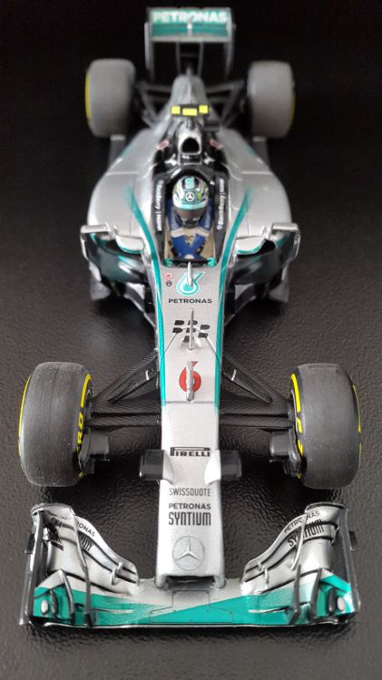 Wallpapers Cars Cars - Toys Mercedes AMG W05 ( 2014 - Nico ROSBERG )