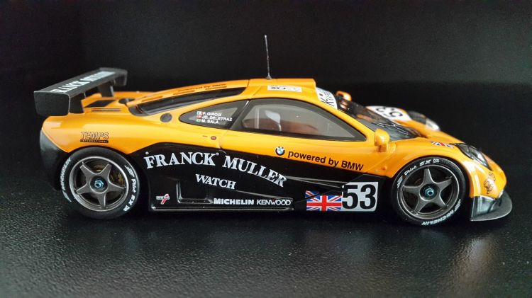 Wallpapers Cars Cars - Toys MC LAREN F1 GTR - 24 Heures du Mans 1996