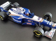  Cars Williams - Renault FW18  1996 - Jacques VILLENEUVE