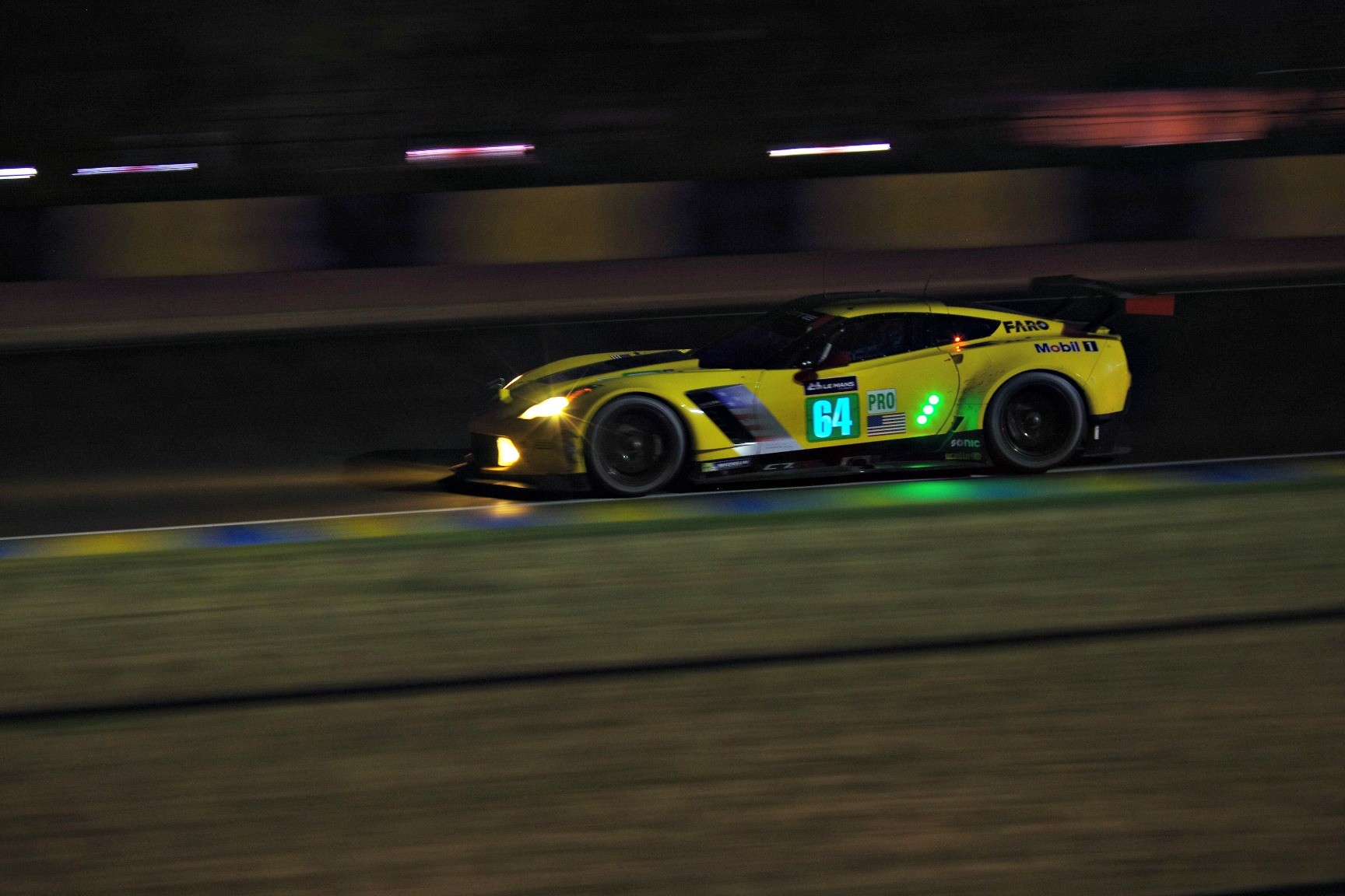 Wallpapers Cars Racecars Corvette C7 R GTE Pro n°64 (24 Heures du Mans 2017)