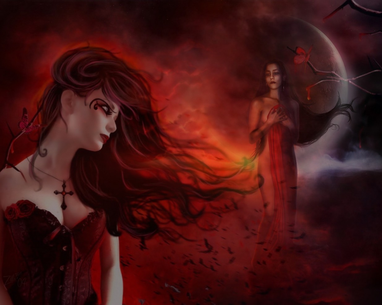 Wallpapers Digital Art Style Goth 