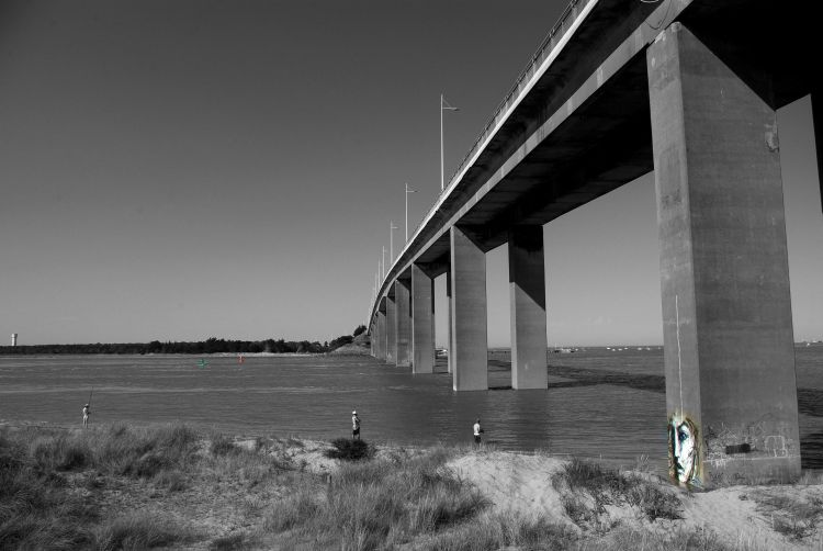 Fonds d'cran Voyages : Europe France > Pays de Loire Fromentine (avec le pont de Noirmoutier) VENDEE