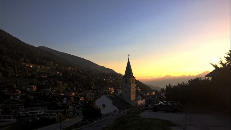 Wallpapers Trips : Europ Switzerland Verorin sunset