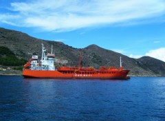  Bateaux Bateau orange en Sicile