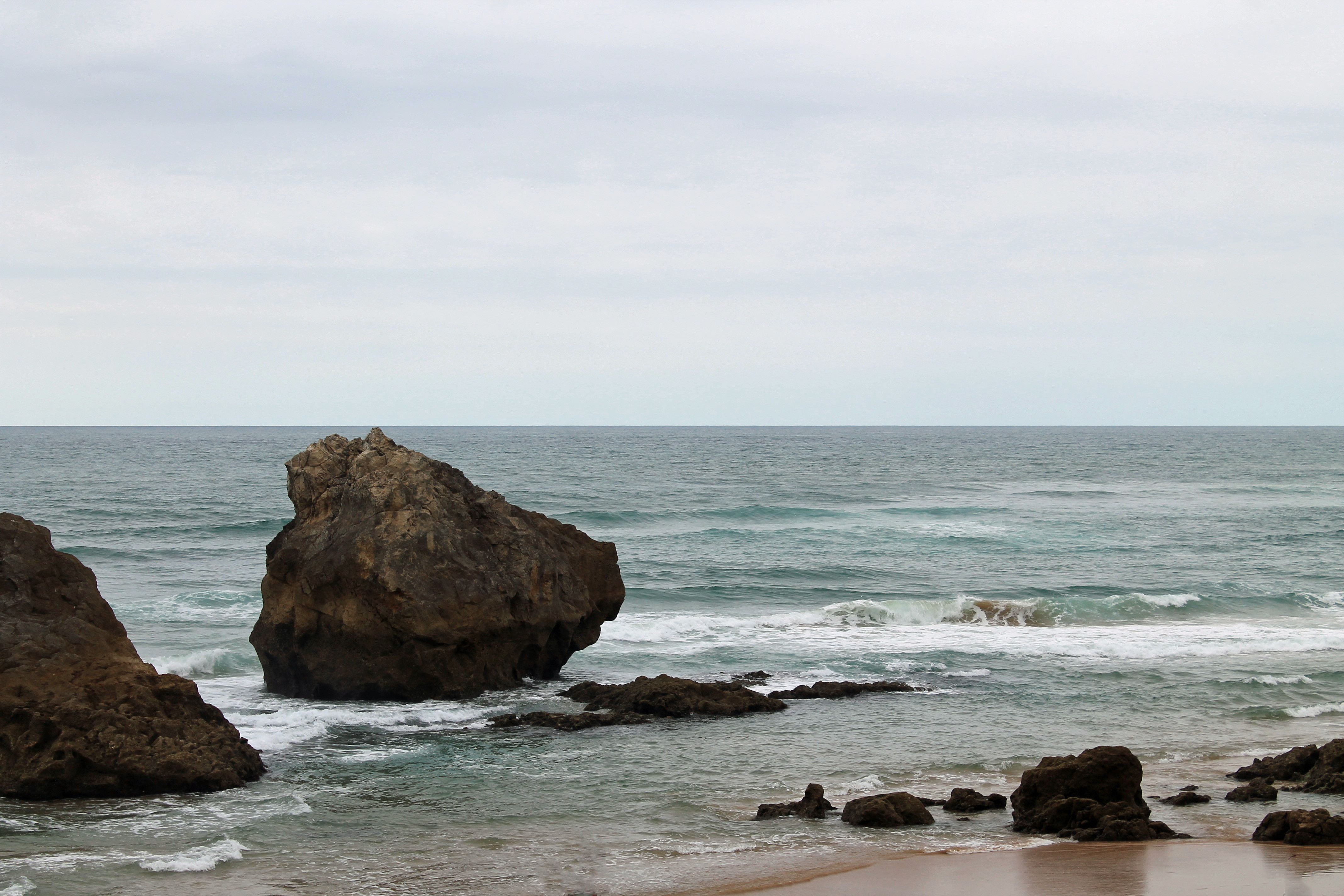 Wallpapers Nature Seas - Oceans - Beaches l'océan à Biarritz