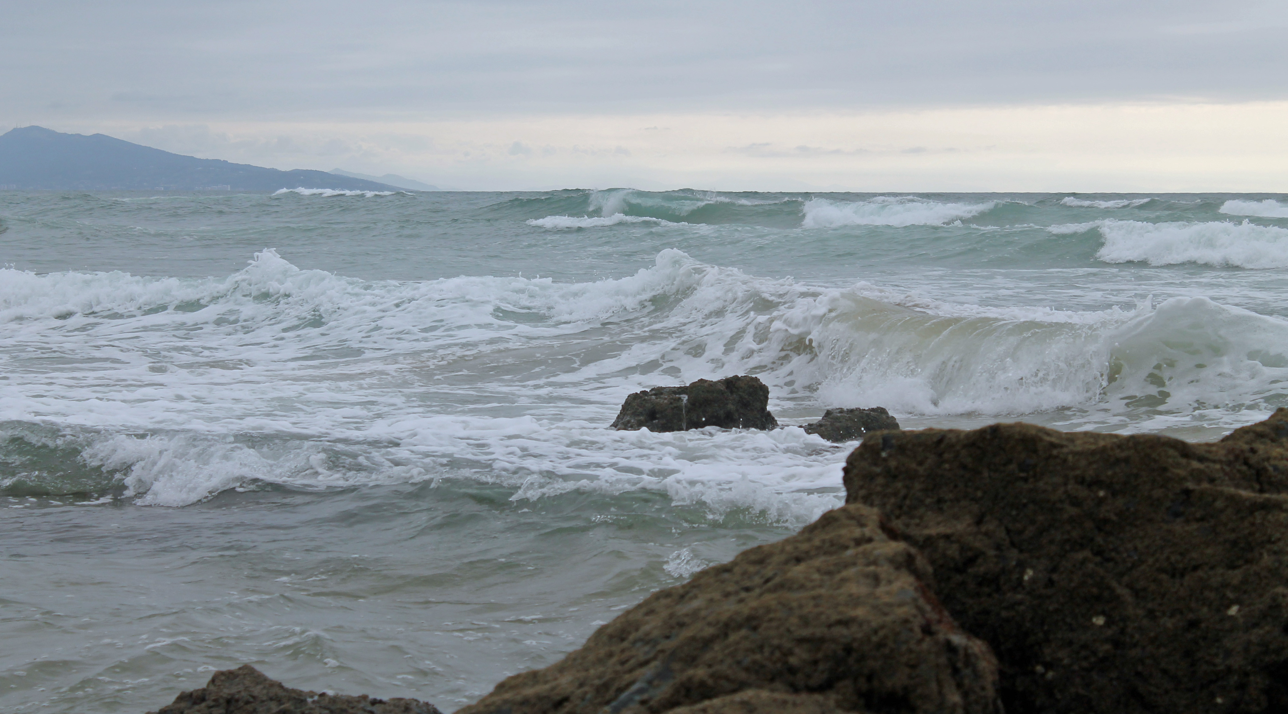 Wallpapers Nature Seas - Oceans - Beaches l'océan à Biarritz