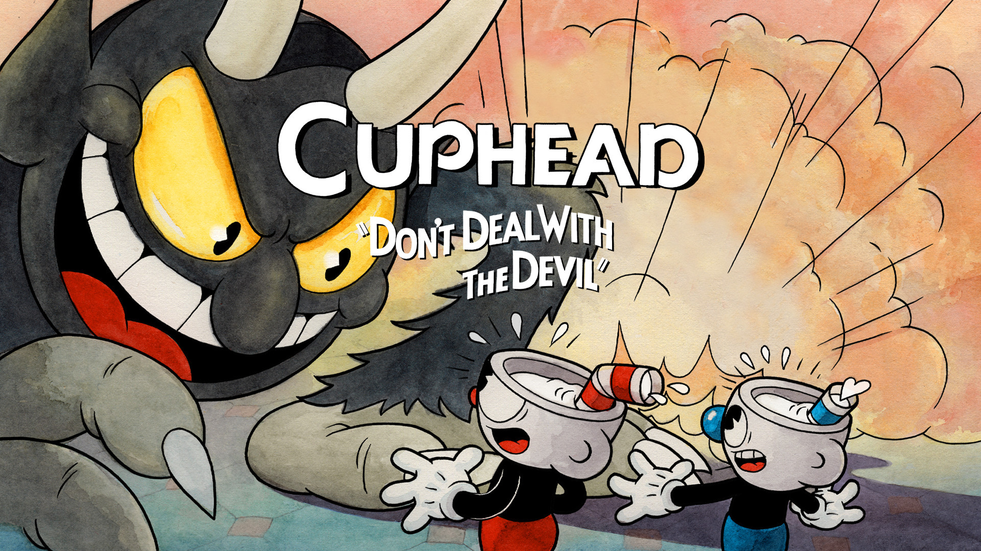 Wallpapers Video Games Cuphead Cuphead - Don't Deal With The Devil