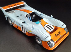  Cars Mirage - Gulf GR8 gagnante édition 1975 des 24 Heures du Mans