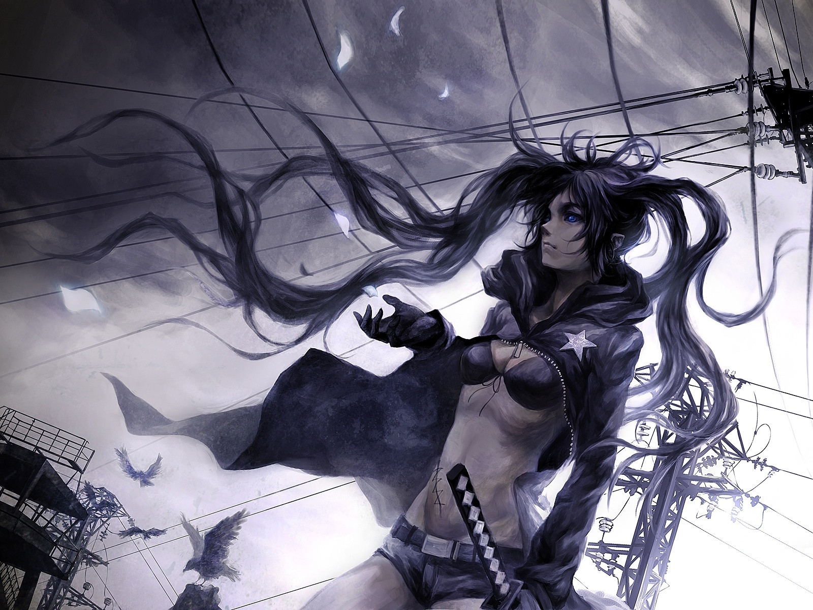 Wallpapers Manga Black Rock Shooter 