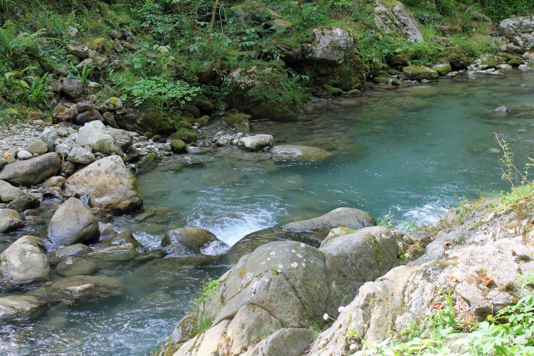 Fonds d'cran Nature Fleuves - Rivires - Torrents les gorges de KAKUETTA