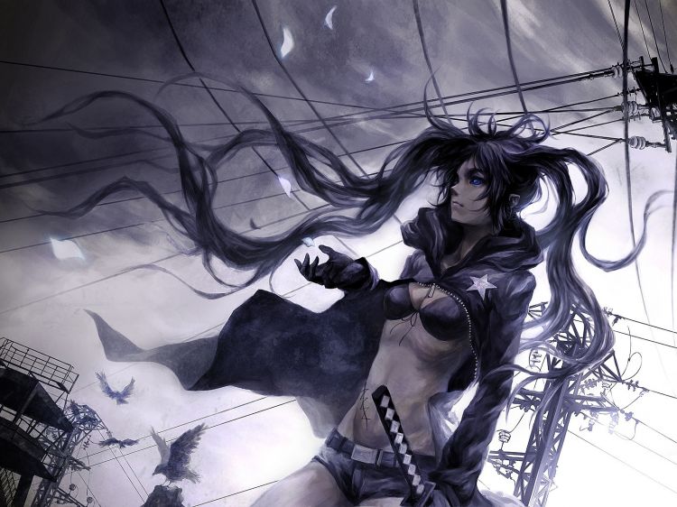 Wallpapers Manga Black Rock Shooter Wallpaper N455052