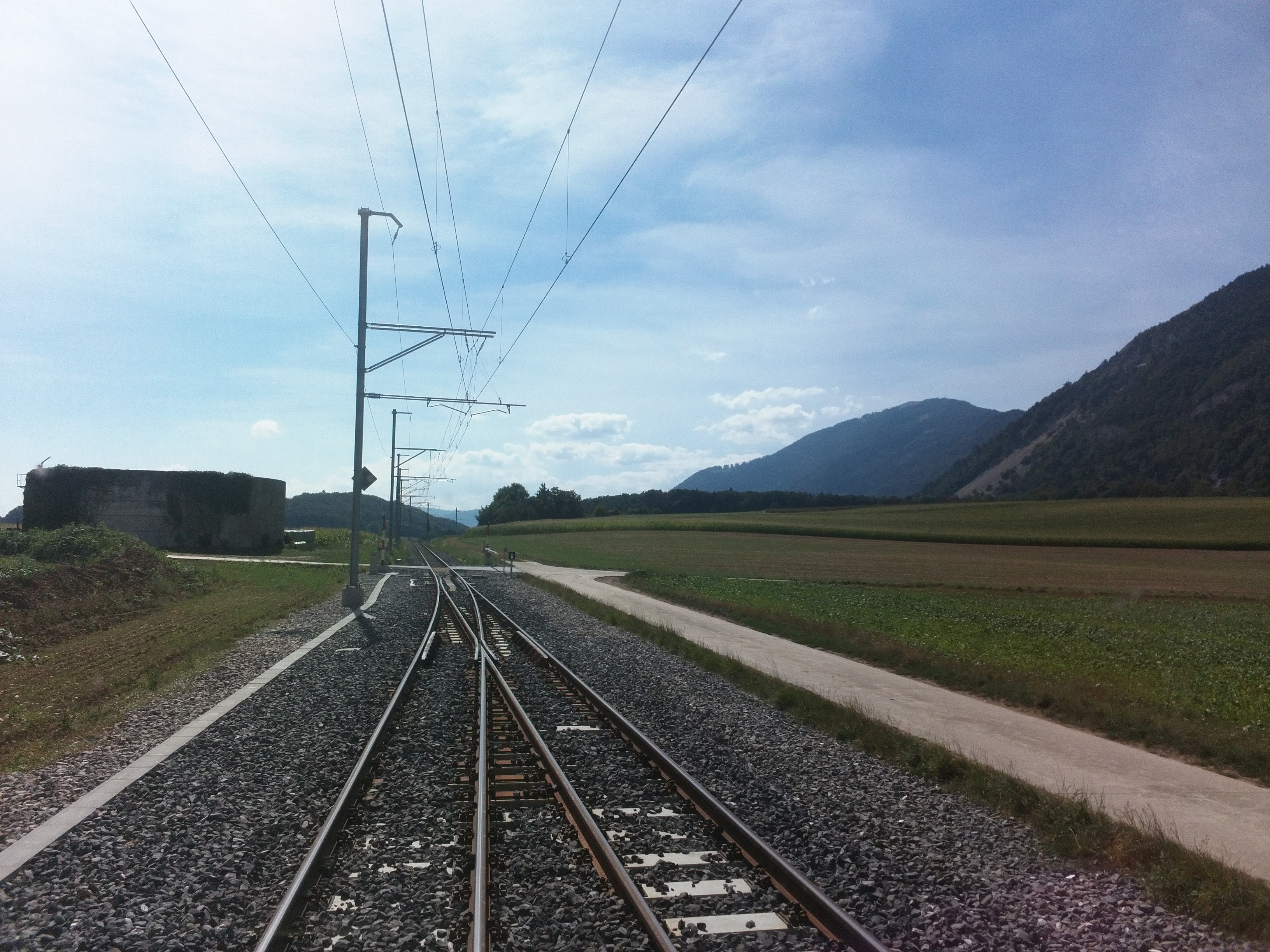 Wallpapers Constructions and architecture Stations - Railroads Slction 125me Anniversaire Yverdon Sainte-Croix