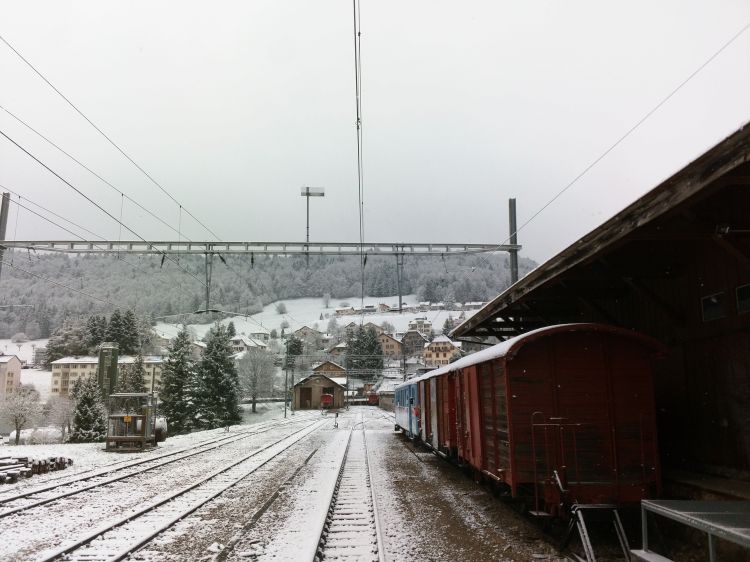 Wallpapers Constructions and architecture Stations - Railroads Slction 125me Anniversaire Yverdon Sainte-Croix