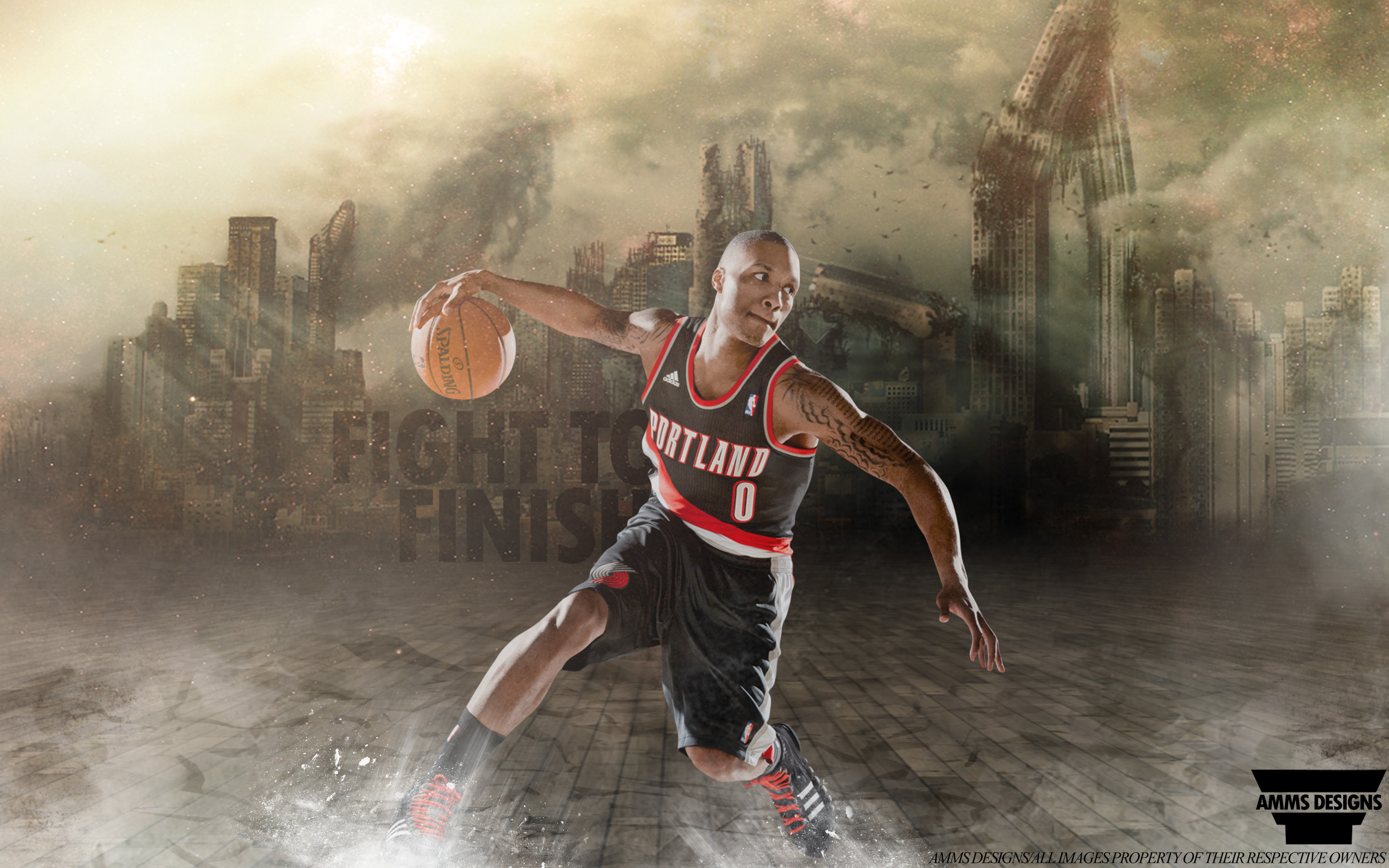 Wallpapers Sports - Leisures Basketball Damiand Lillard