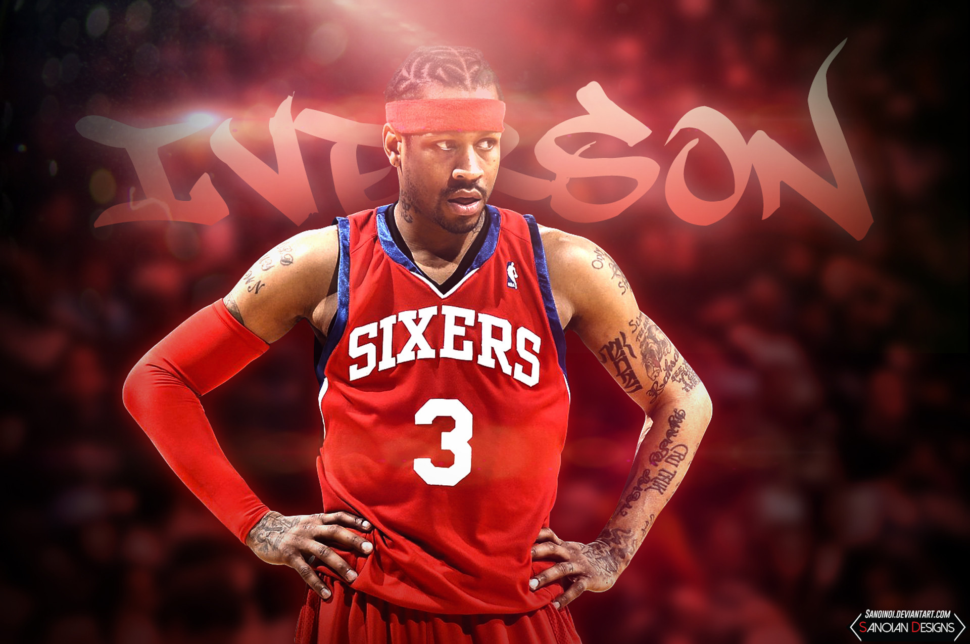 Wallpapers Sports - Leisures Basketball Allen Iverson