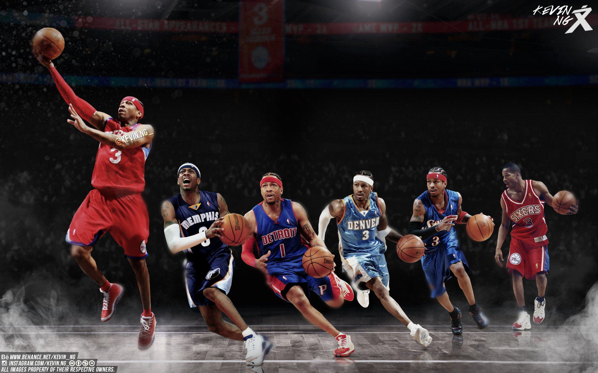 Wallpapers Sports - Leisures Basketball Allen Iverson