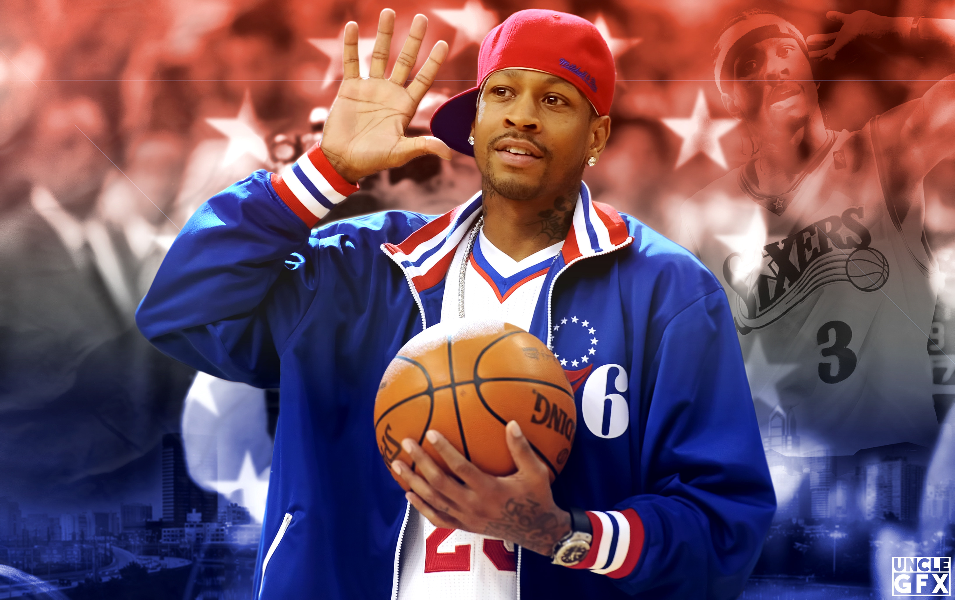 Wallpapers Sports - Leisures Basketball Allen Iverson