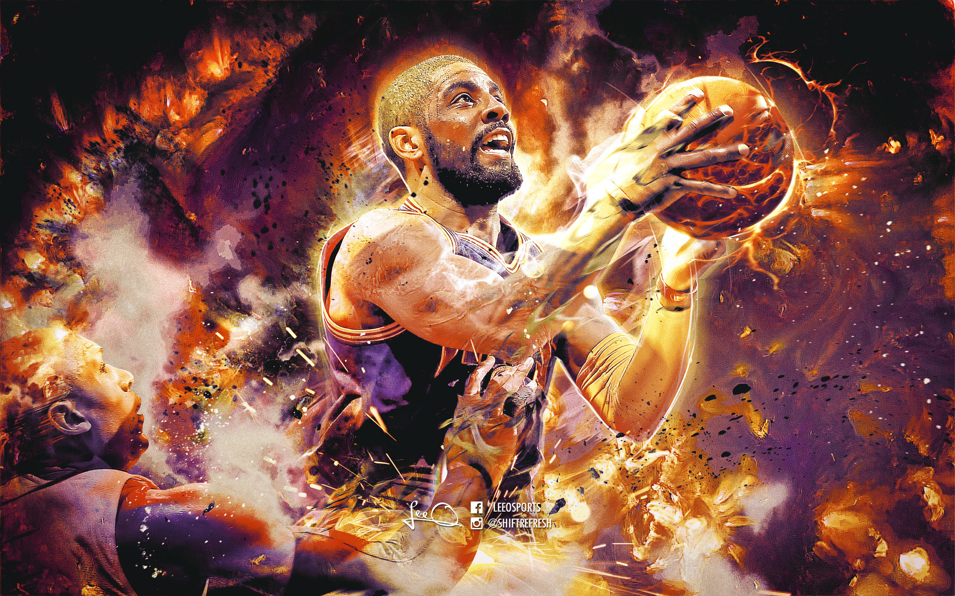 Wallpapers Sports - Leisures Basketball Kyrie Irvin