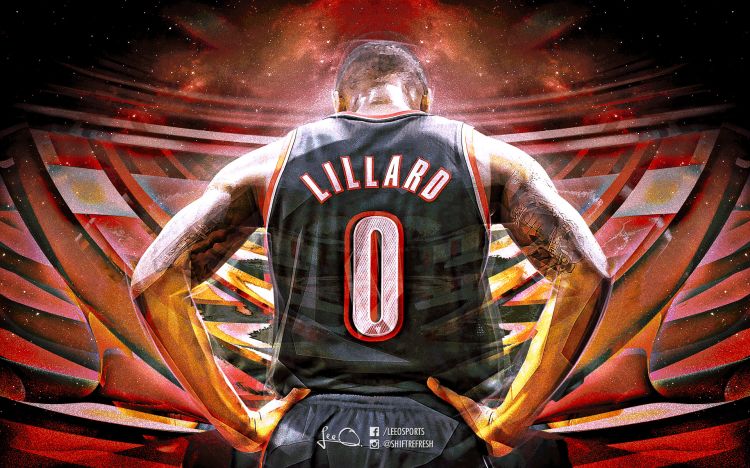 Fonds d'cran Sports - Loisirs Basketball Damiand Lillard