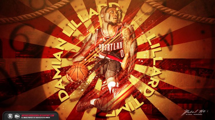 Fonds d'cran Sports - Loisirs Basketball Damiand Lillard