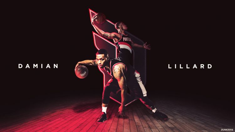 Fonds d'cran Sports - Loisirs Basketball Damiand Lillard