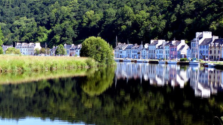 Fonds d'cran Voyages : Europe France > Bretagne Port Launay (Finistère)