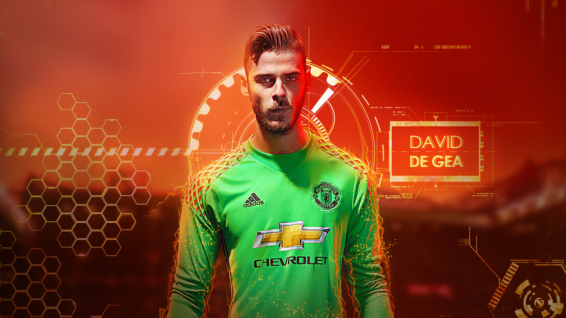 Fonds d'cran Sports - Loisirs David De Gea David De Gea