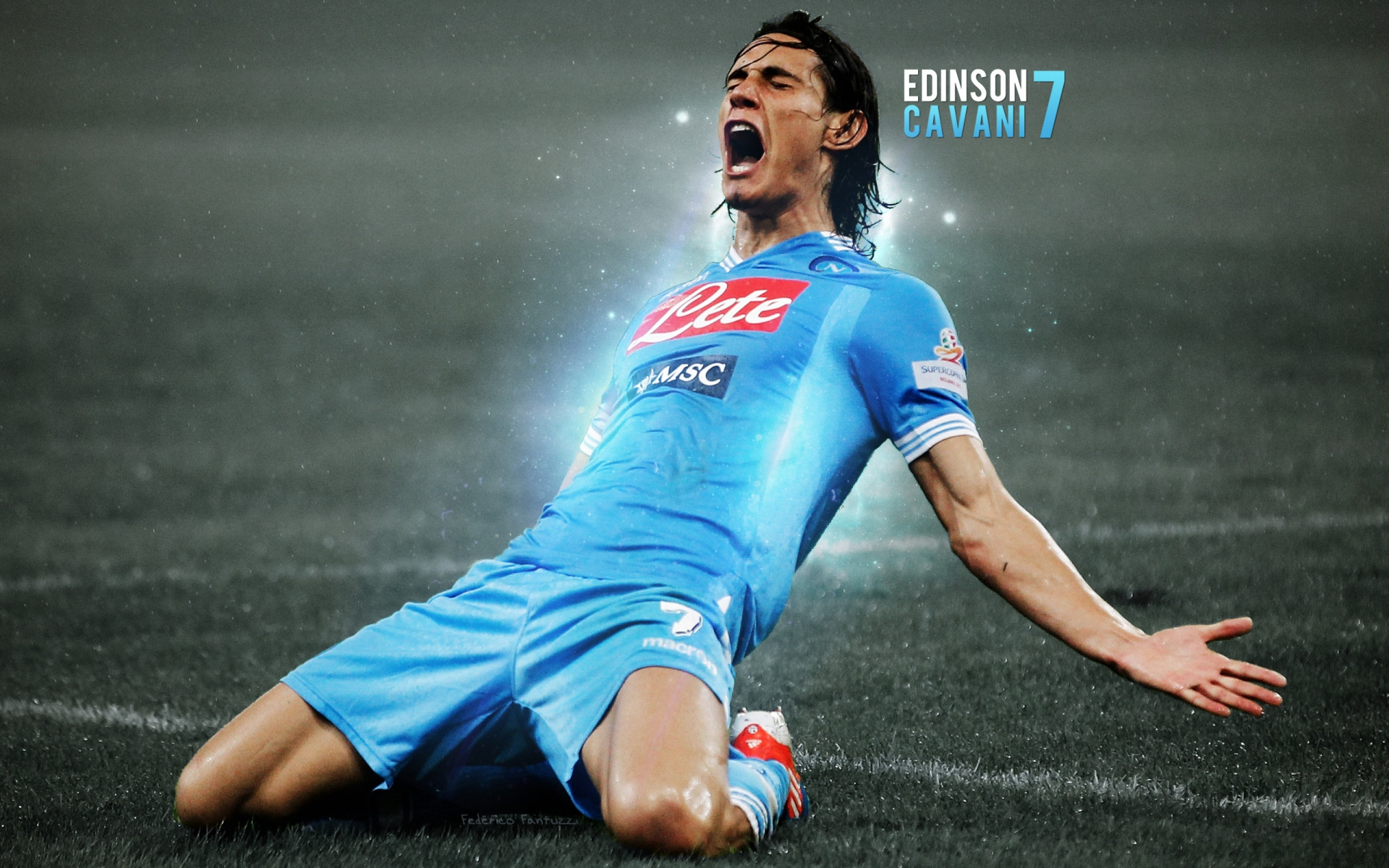 Fonds d'cran Sports - Loisirs Edinson Cavani Edinson Cavani