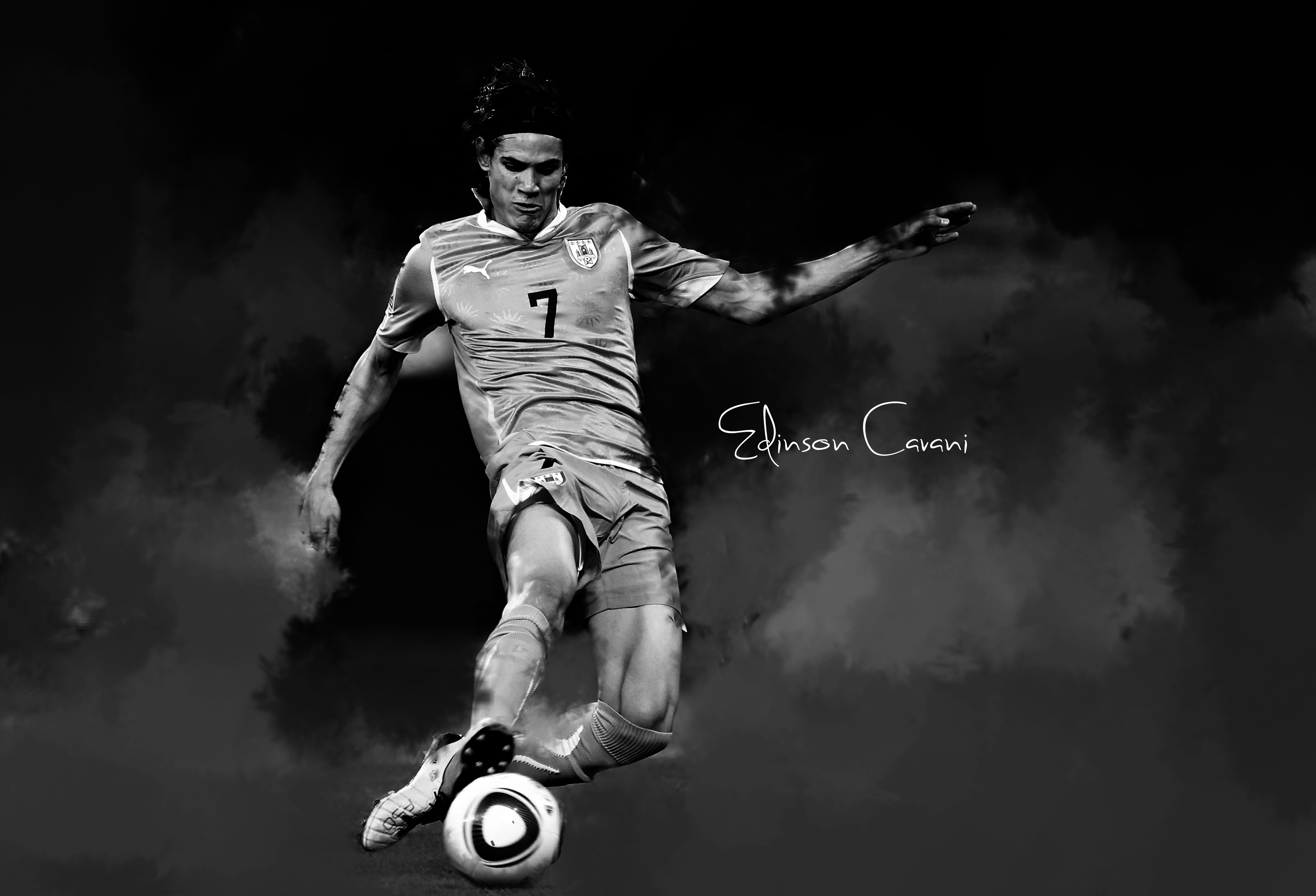 Fonds d'cran Sports - Loisirs Edinson Cavani Edinson Cavani