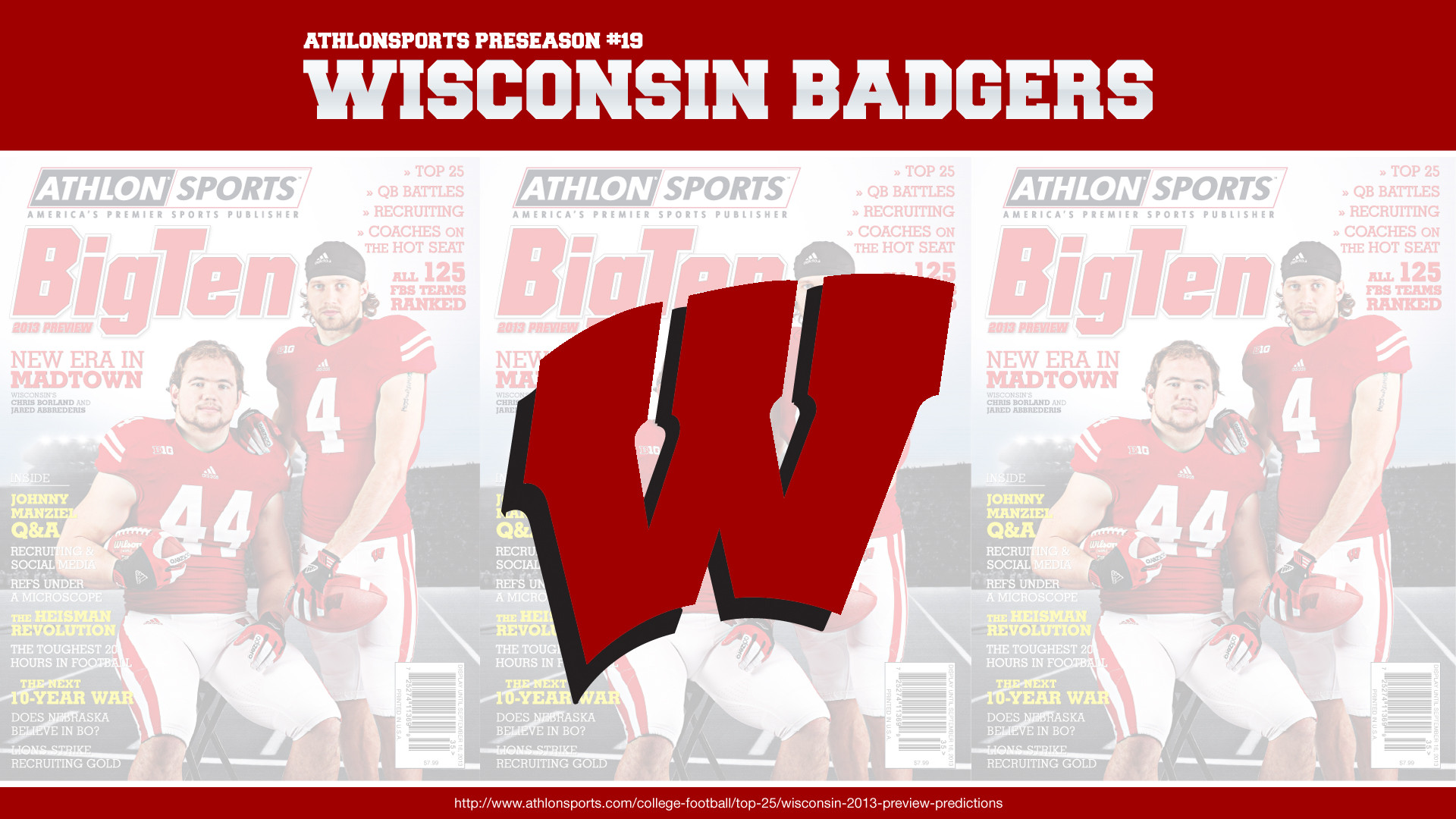 Wallpapers Sports - Leisures Wisconsin Badgers 