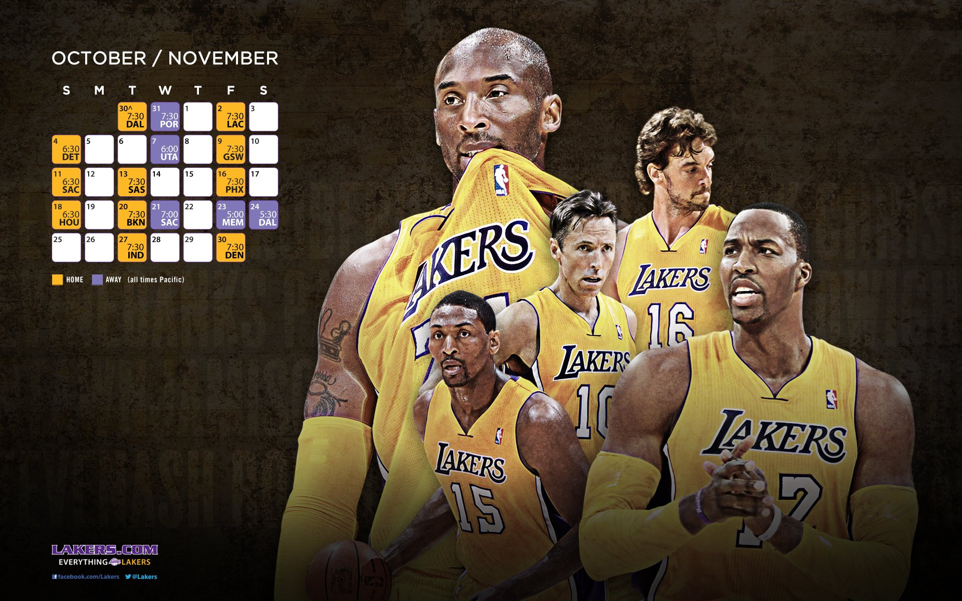 Wallpapers Sports - Leisures Los Angeles Lakers 