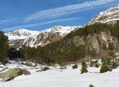  Nature Montagne du ct de Pont d'Espagne, Cauterets, Marcadau, hautes-Pyrnes