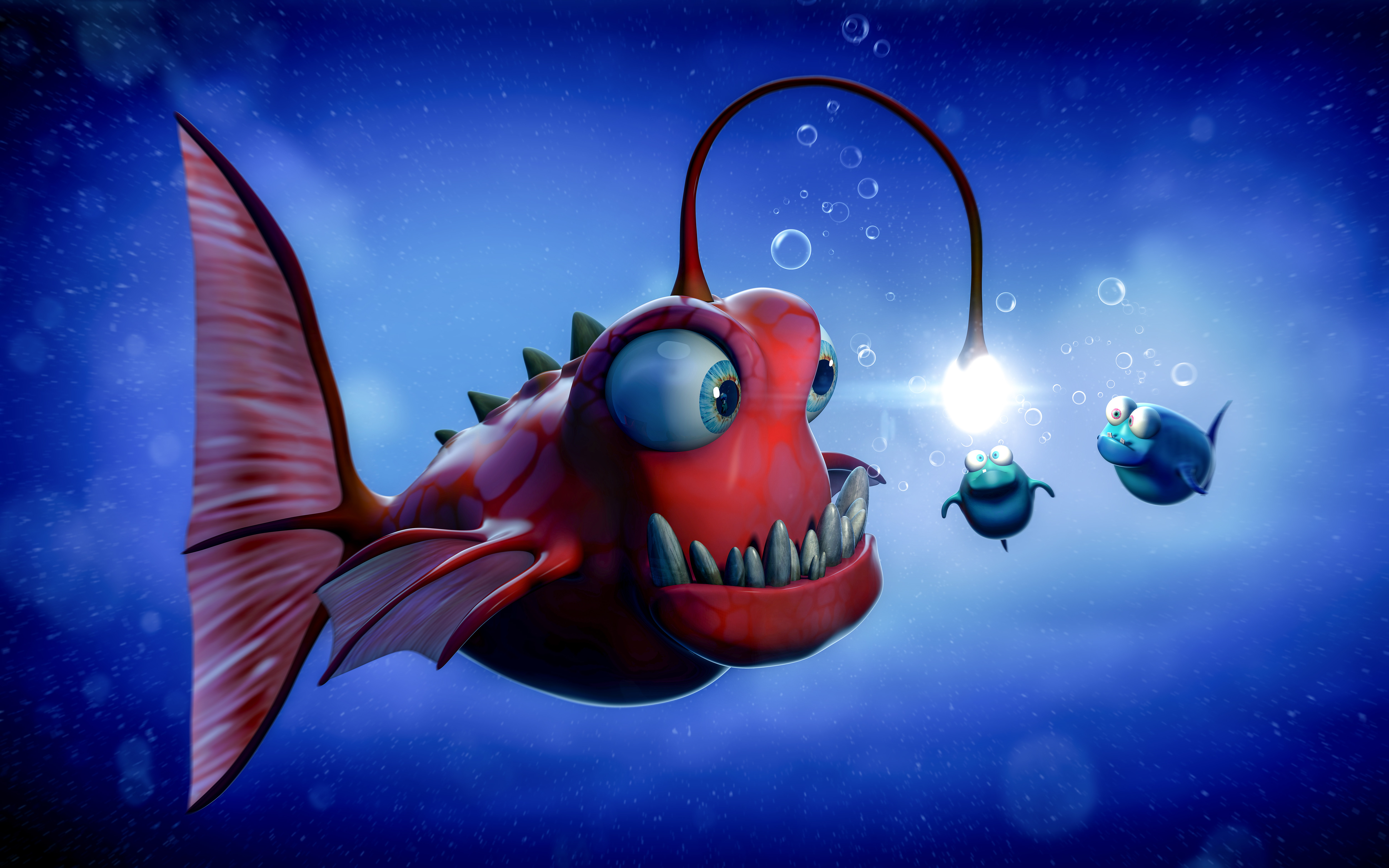 Wallpapers Digital Art Animals Angler fish