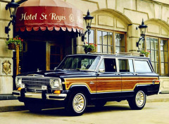  Voitures jeep grand wagoneer (1986)