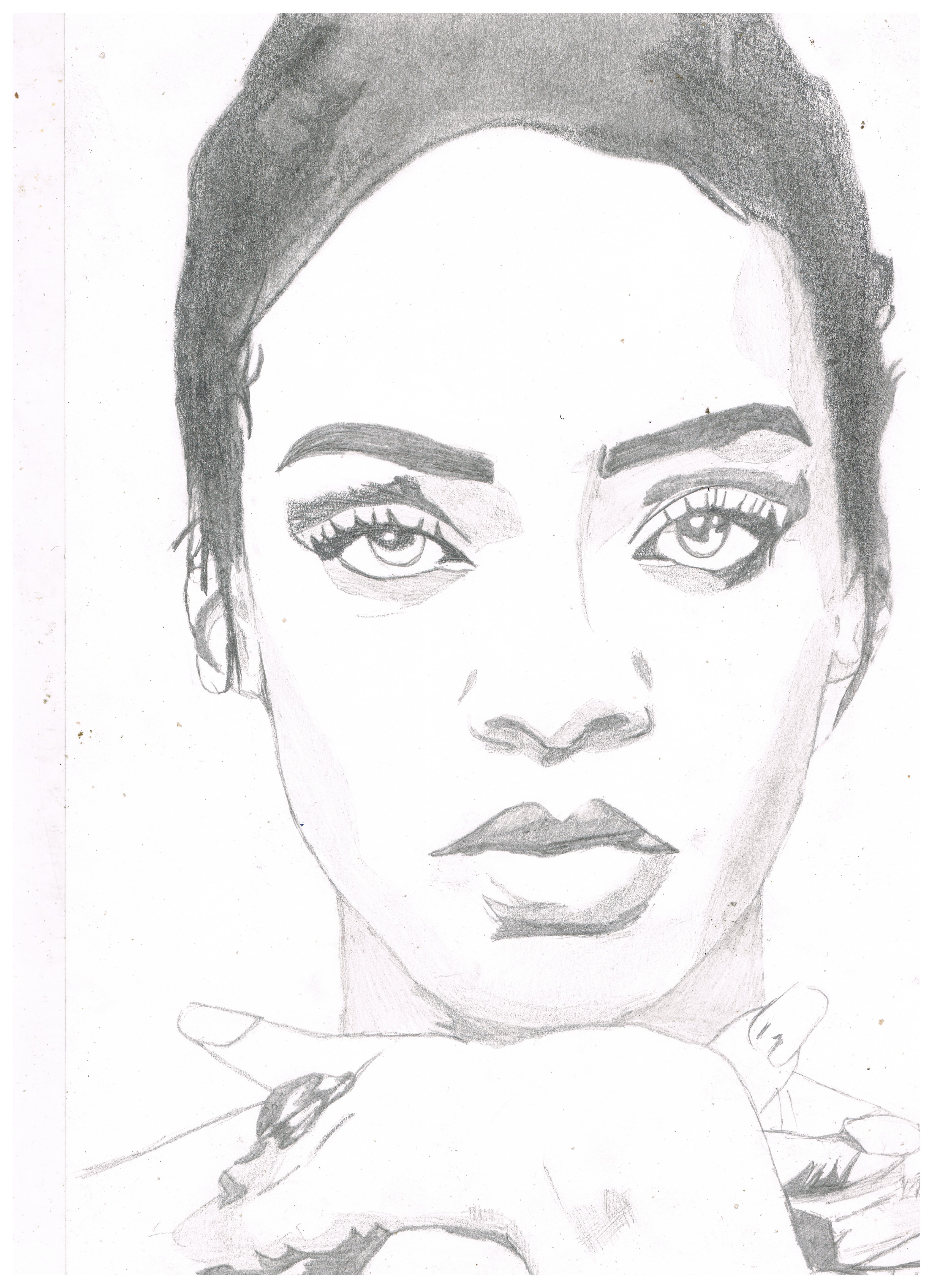 Wallpapers Art - Pencil Portraits rihanna