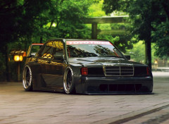  Voitures mercedes E-190 evo