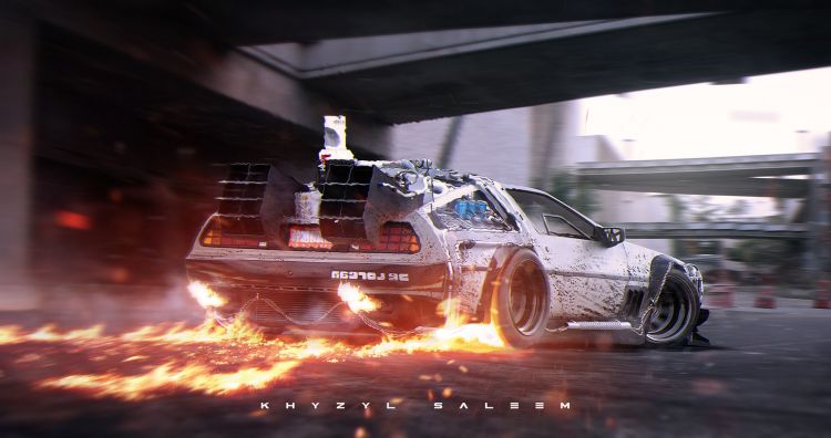 Wallpapers Cars DeLorean Delorean DMC-12