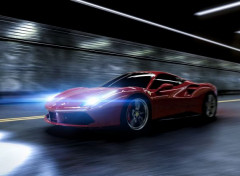  Art - Numrique ferrari 488