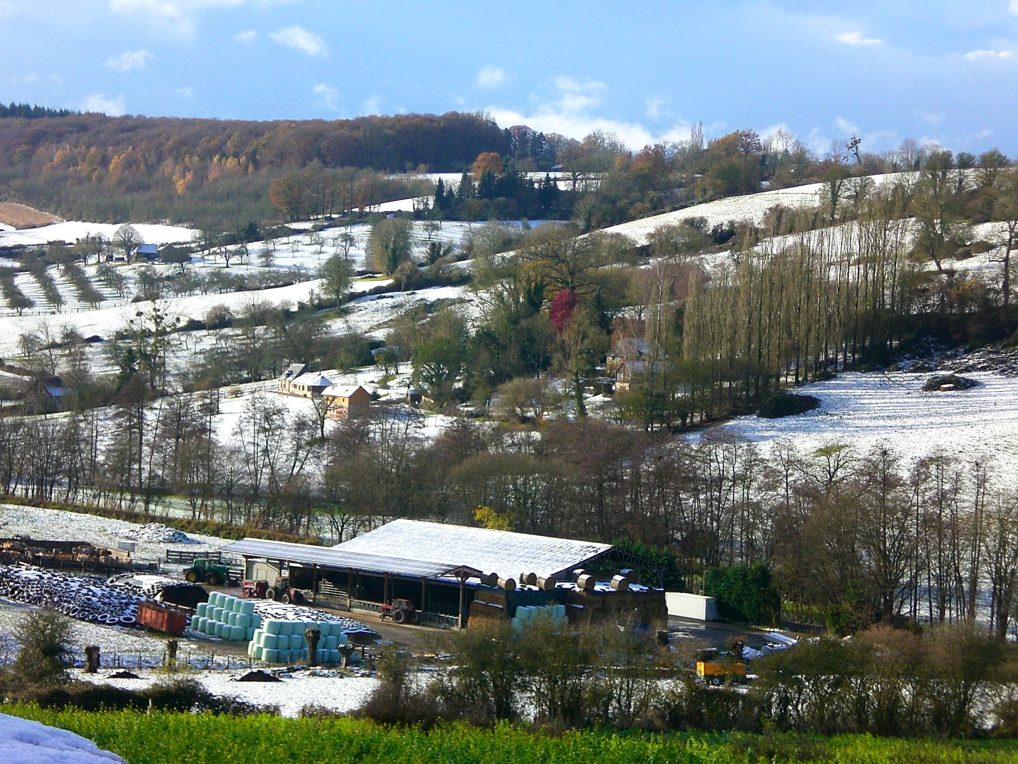 Wallpapers Nature Landscapes Neige sur Camembert (61)